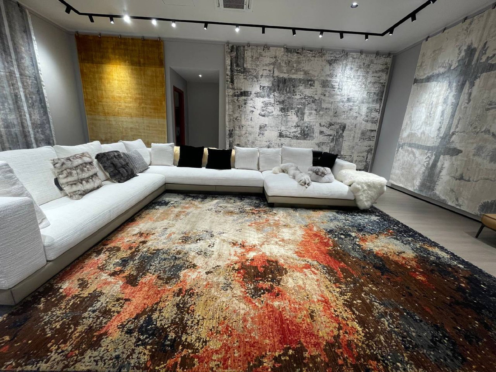 Thảm Dệt Từ Sợi Thiên Nhiên Thủ Công - Ảnh 3