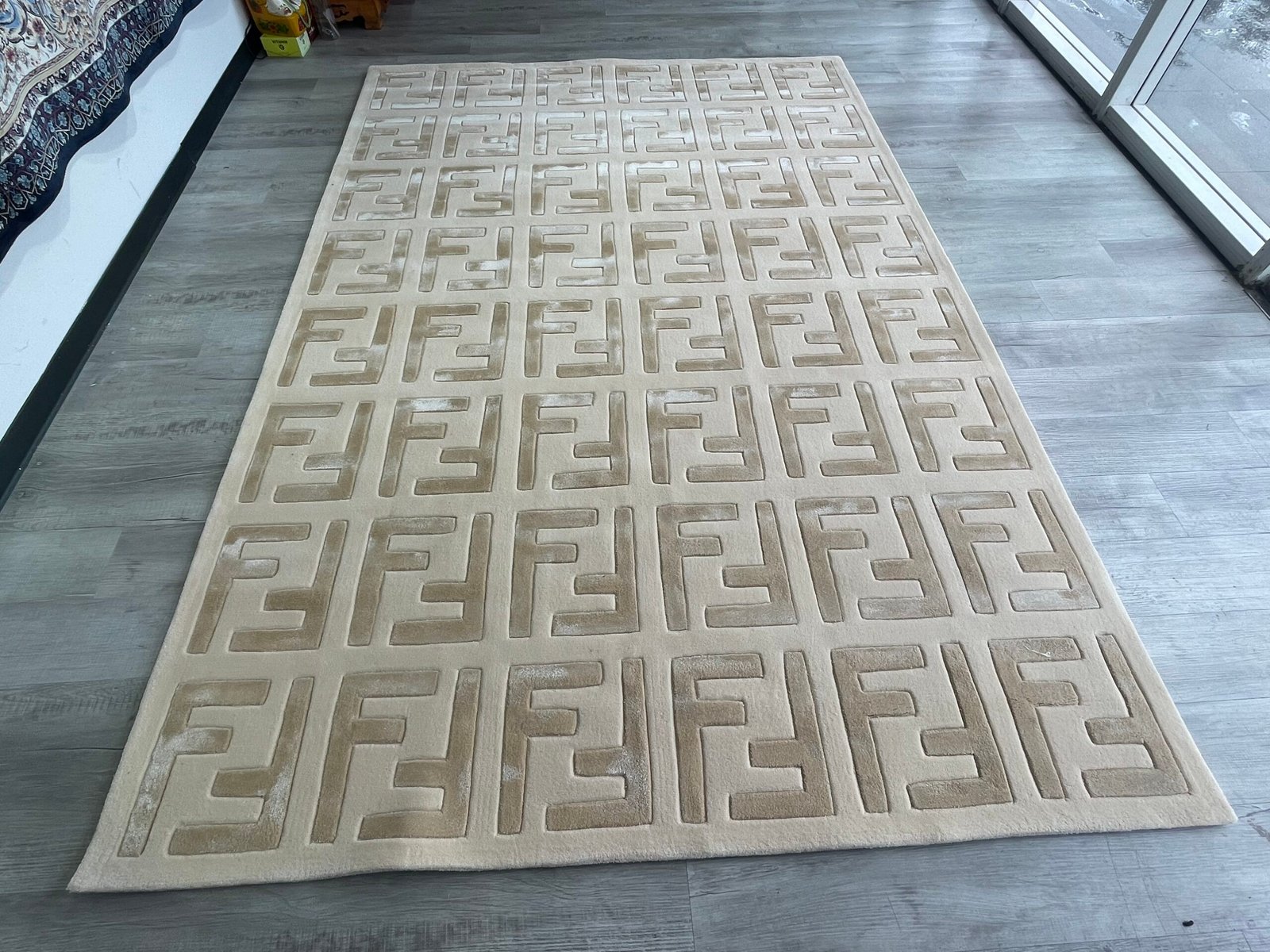 Thảm Dệt Tay Từ Sợi Len - Ảnh 8