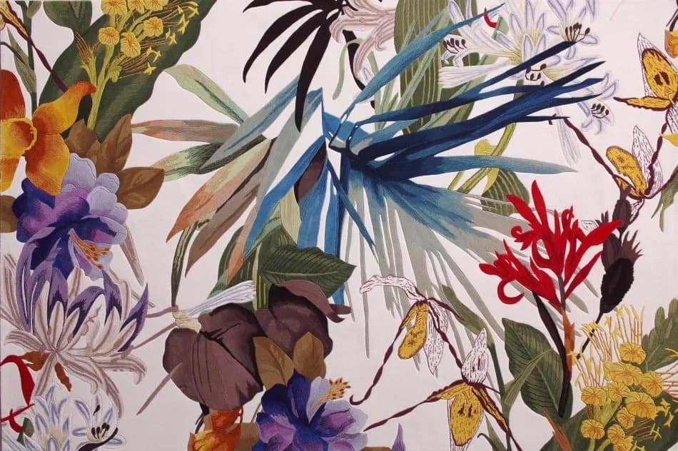 Thảm Dệt Từ Sợi Thiên Nhiên Thủ Công - Ảnh 2